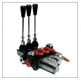 3-section hydraulic distributor, two floating sections